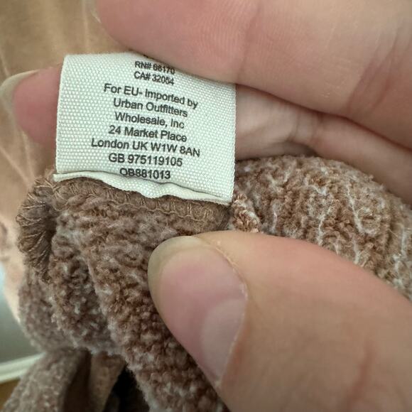 FREE PEOPLE Too Easy Tunic Sweatshirt Terracotta Size XS long sleeve funnel neck - Picture 7 of 8